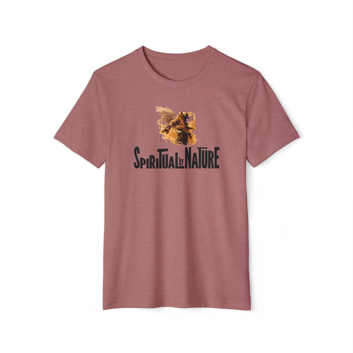 Spiritual by Nature Organic Collection T-shirt, Unisex Recycled Organic T-Shirt, Eco-Spiritual Organic Tee