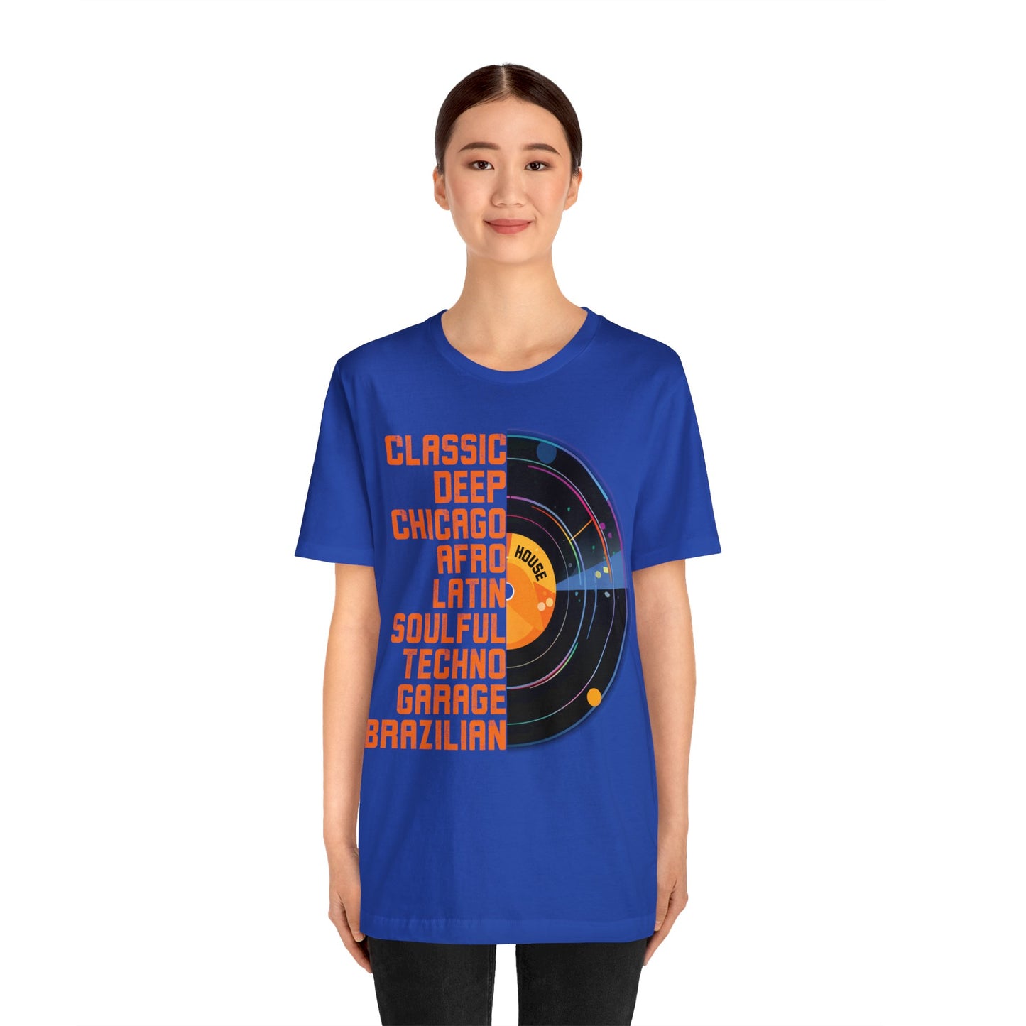 Graphic T-shirt, Tee, Chicago House, Dance Music, Disco, House Music, DJ, Vinyl, House Heads, EDM, Music Lovers Gift, Paradise Garage, Loft
