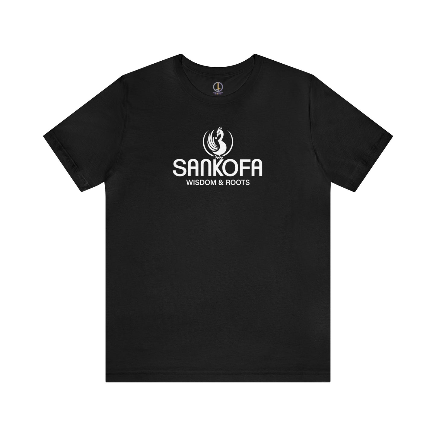 Adinkra Symbol Tshirt Sankofa Symbol, Wisdom & Roots, Afrocentric, Pan-African Apparel, West African Symbols