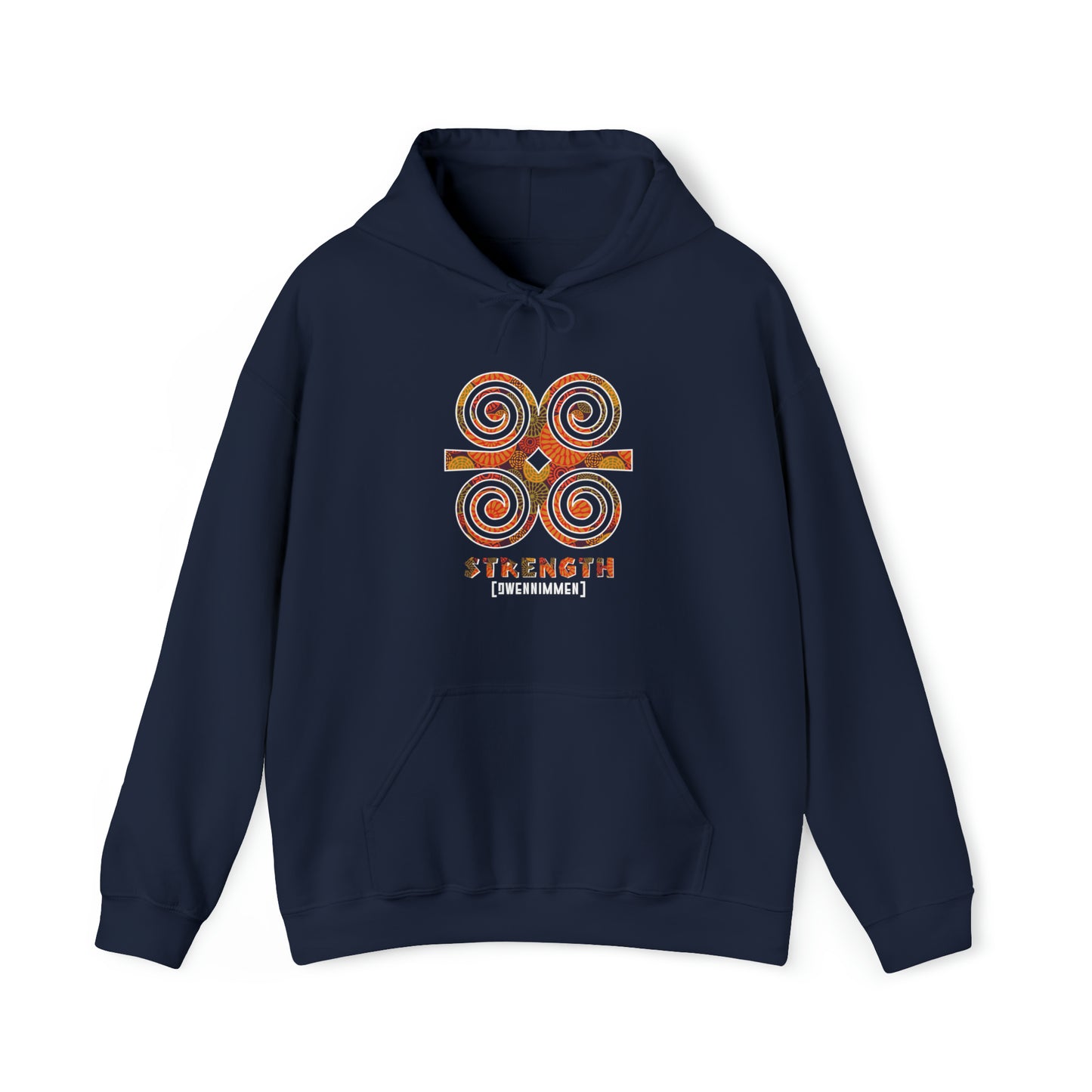 Unisex Hoodie Adinkra Dweninmmen Symbol, West African Ghanaian Symbol sweatshirts