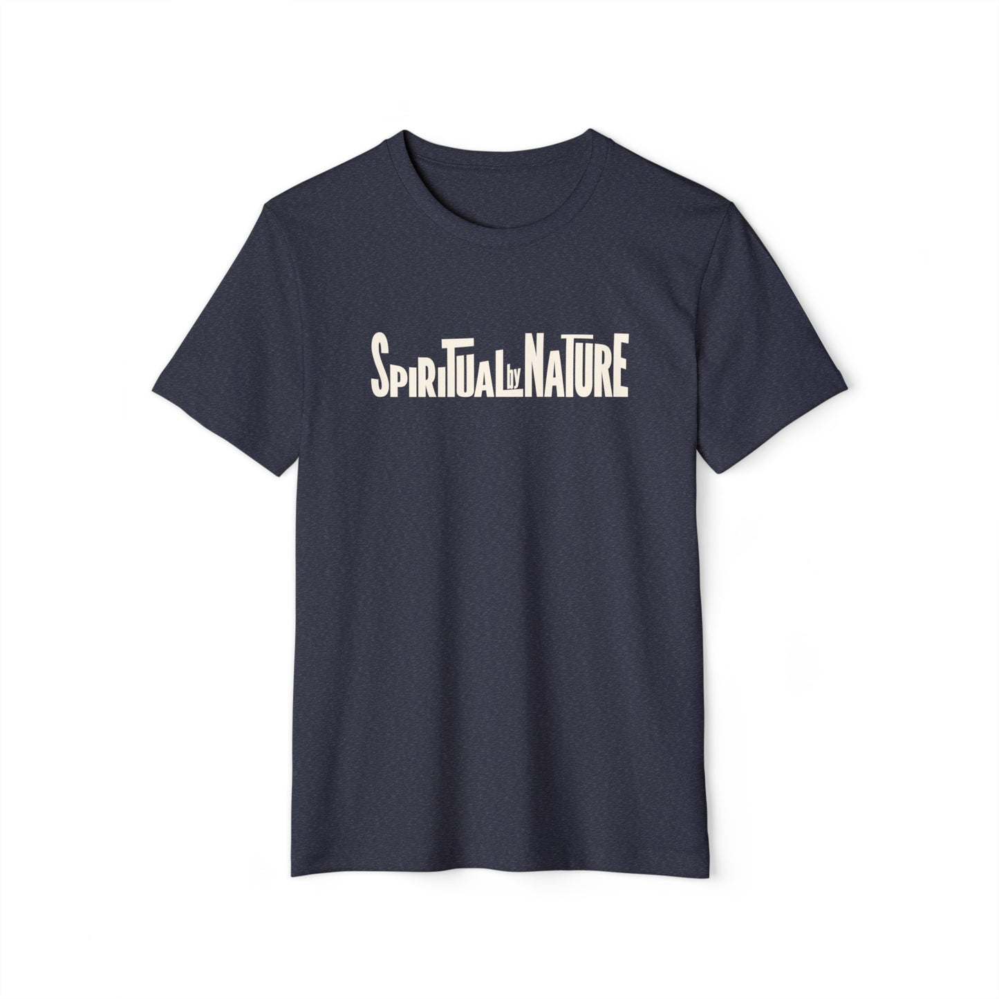 Spiritual by Nature Collection, Unisex Recycled Organic T-Shirt, Eco-Spiritual Organic Tee, Comfort and Style