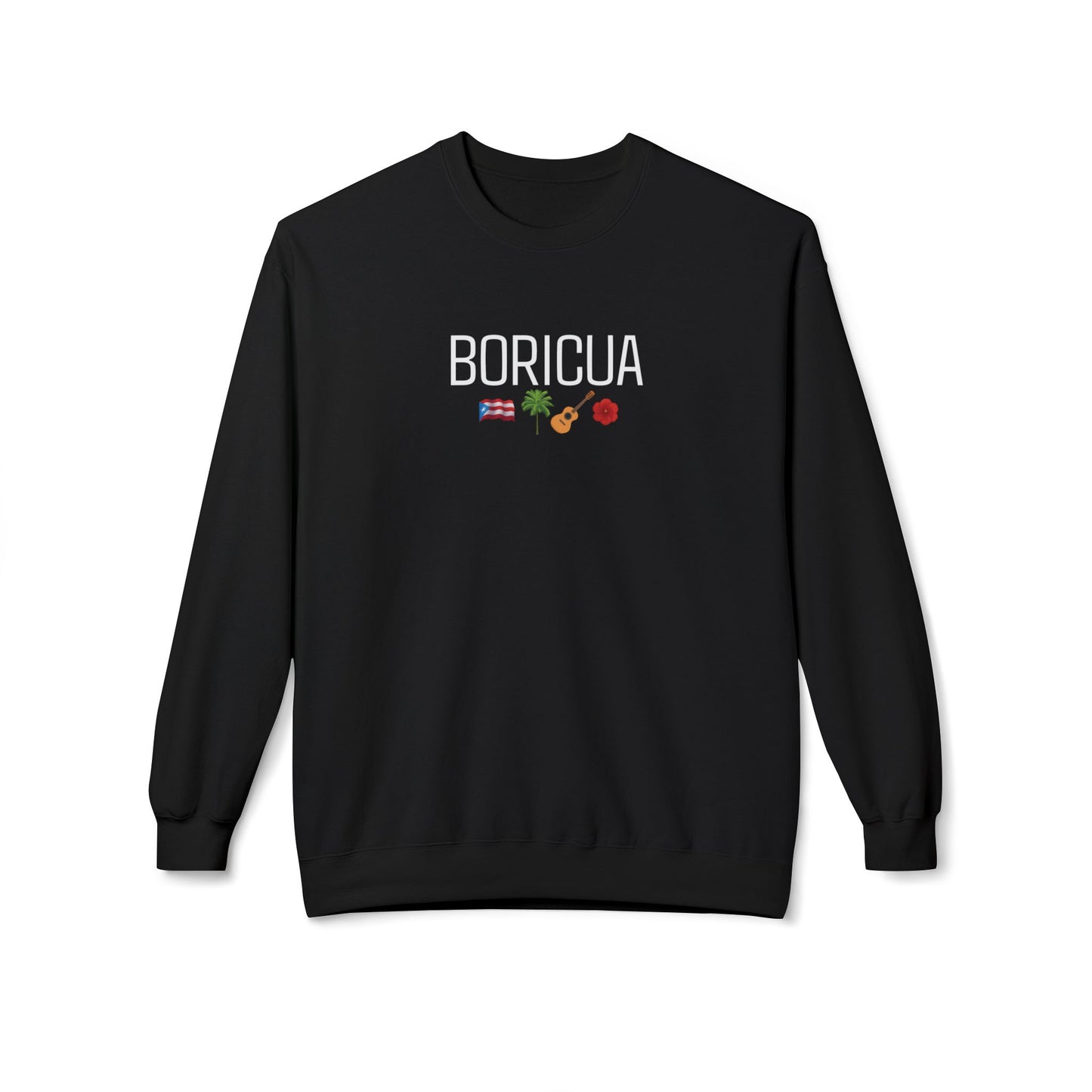 Boricua Puerto Rican Flag Sweatshirt | Unisex Heritage Crewneck | Island Pride Pullover | Fall Winter Fashion