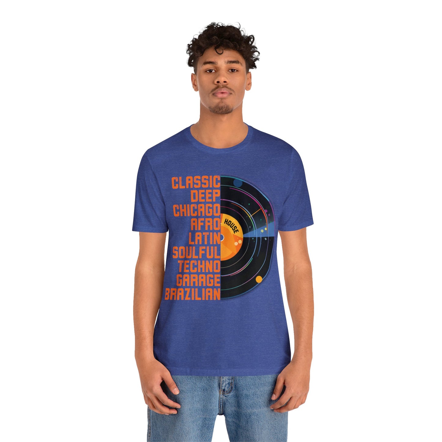 Graphic T-shirt, Tee, Chicago House, Dance Music, Disco, House Music, DJ, Vinyl, House Heads, EDM, Music Lovers Gift, Paradise Garage, Loft