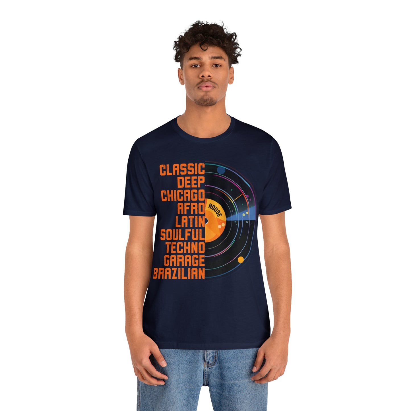 Graphic T-shirt, Tee, Chicago House, Dance Music, Disco, House Music, DJ, Vinyl, House Heads, EDM, Music Lovers Gift, Paradise Garage, Loft