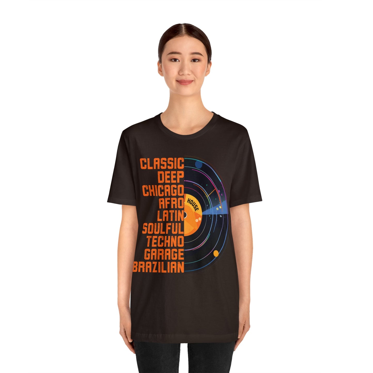 Graphic T-shirt, Tee, Chicago House, Dance Music, Disco, House Music, DJ, Vinyl, House Heads, EDM, Music Lovers Gift, Paradise Garage, Loft