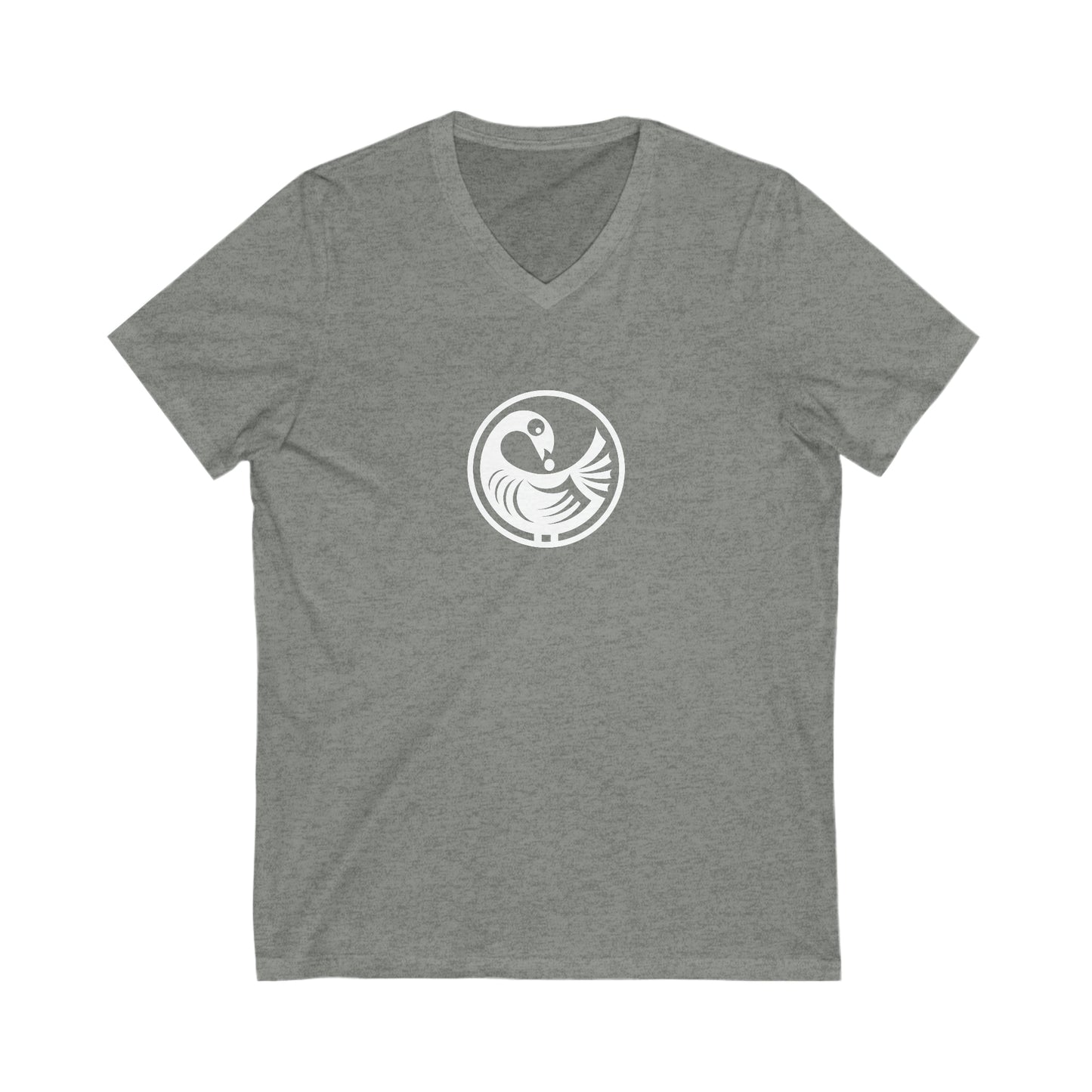 Graphic Tee, Sankofa Symbol | African Adinkra Print Shirt | Colorful V-neck t-shirt | Simple Design Tshirt, Cotton shirt | Ghanaian Symbols