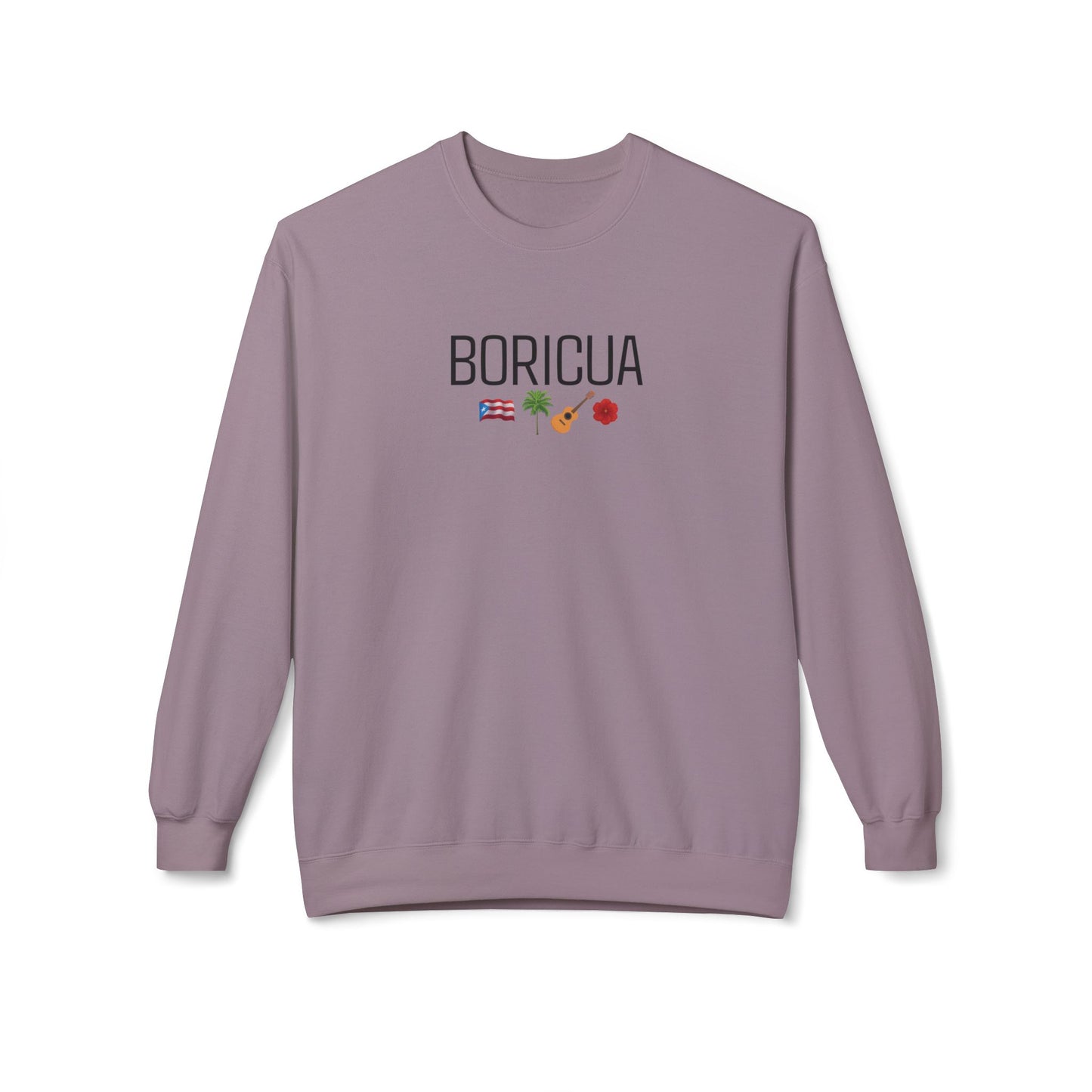 Boricua Puerto Rican Flag Sweatshirt | Unisex Heritage Crewneck | Island Pride Pullover | Fall Winter Fashion