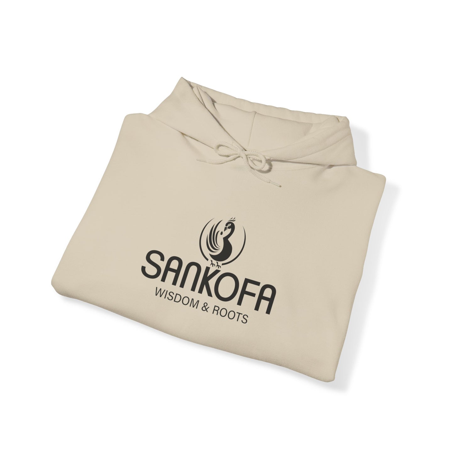 Adinkra Symbol Hoodie, Sankofa Symbol - Wisdom & Roots