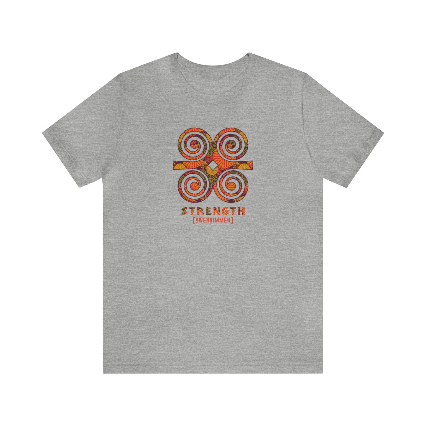 Adinkra Symbol Ghanaian Dweninmmen Symbol Cotton T-shirt