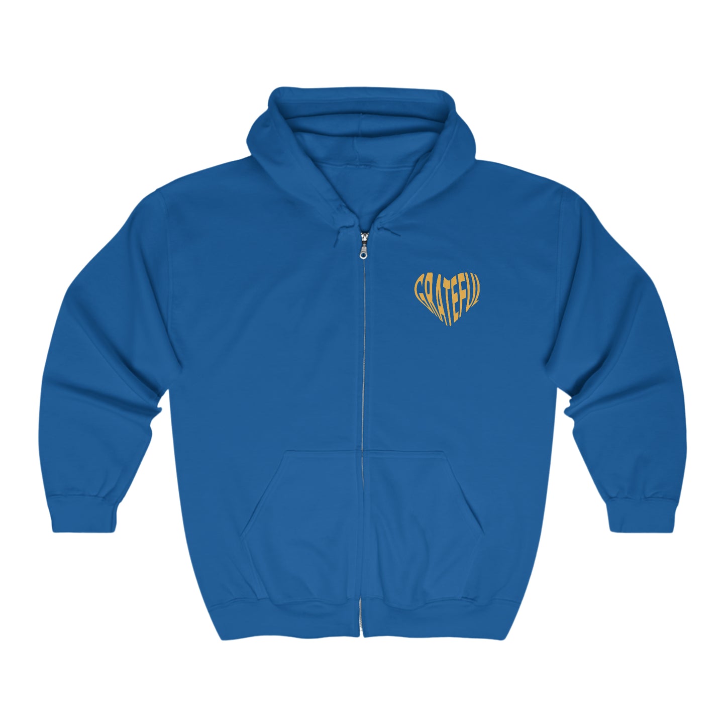 Recovery Unisex Zip Front Hoodie, Just For Today graphic hoodie for recovery and spirituality, 12 Steps, Spiritual Program