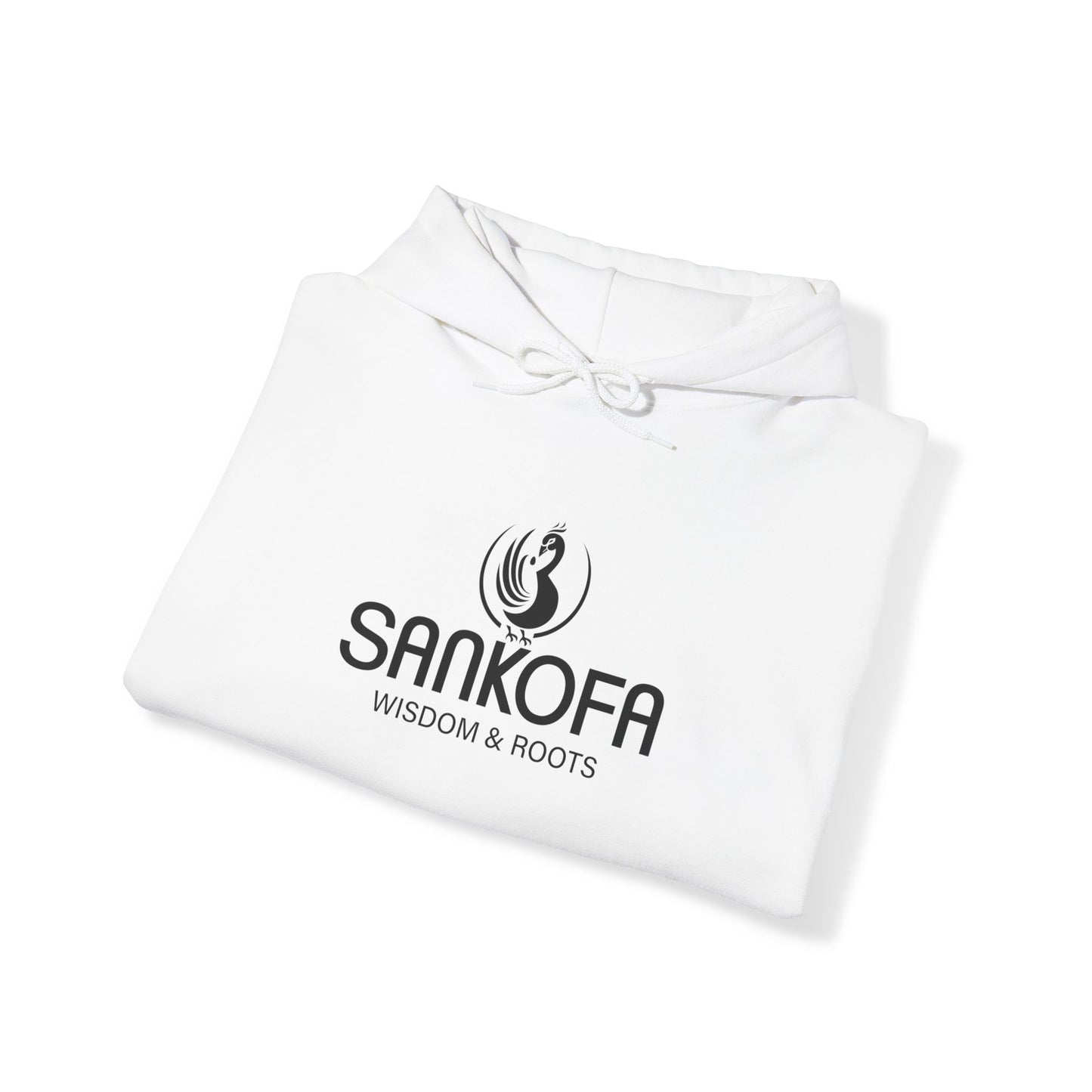 Adinkra Symbol Hoodie, Sankofa Symbol - Wisdom & Roots