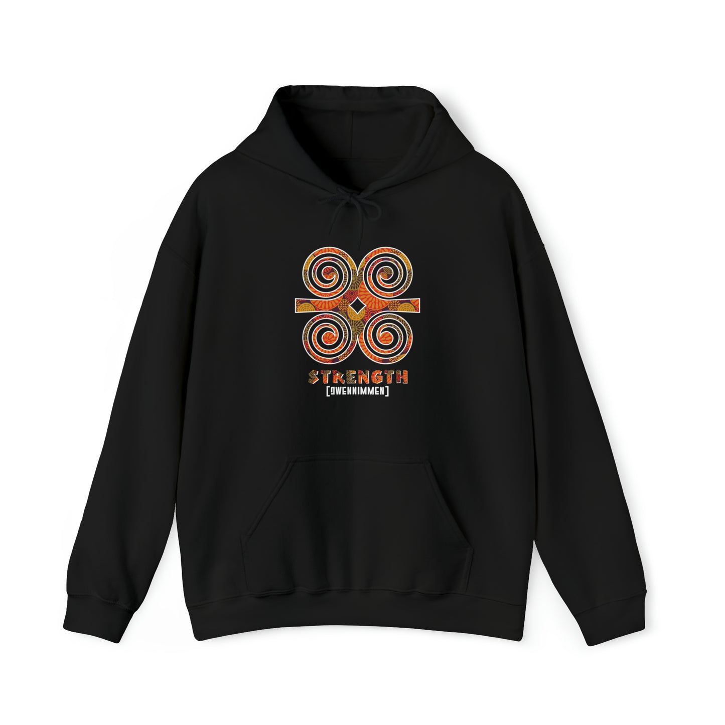 Unisex Hoodie Adinkra Dweninmmen Symbol, West African Ghanaian Symbol sweatshirts