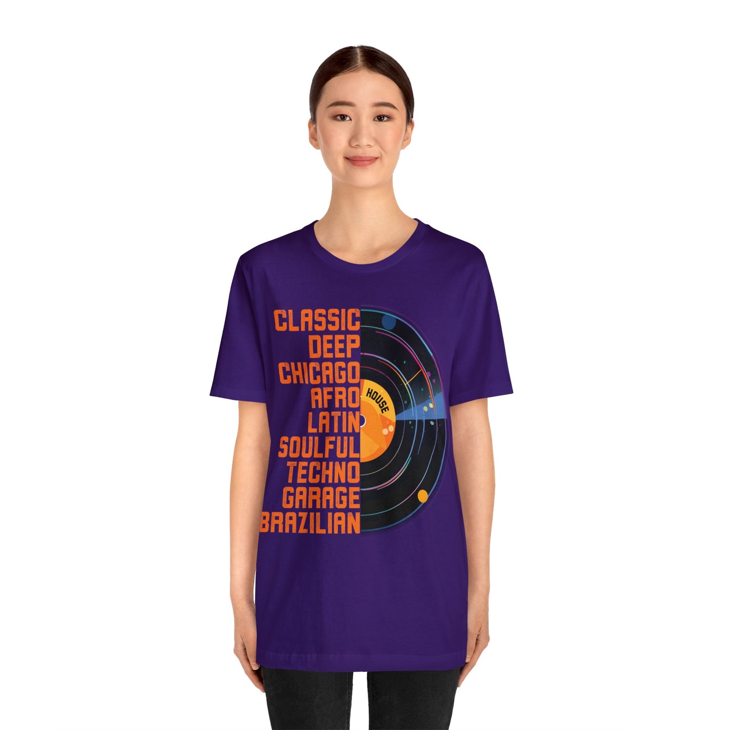 Graphic T-shirt, Tee, Chicago House, Dance Music, Disco, House Music, DJ, Vinyl, House Heads, EDM, Music Lovers Gift, Paradise Garage, Loft