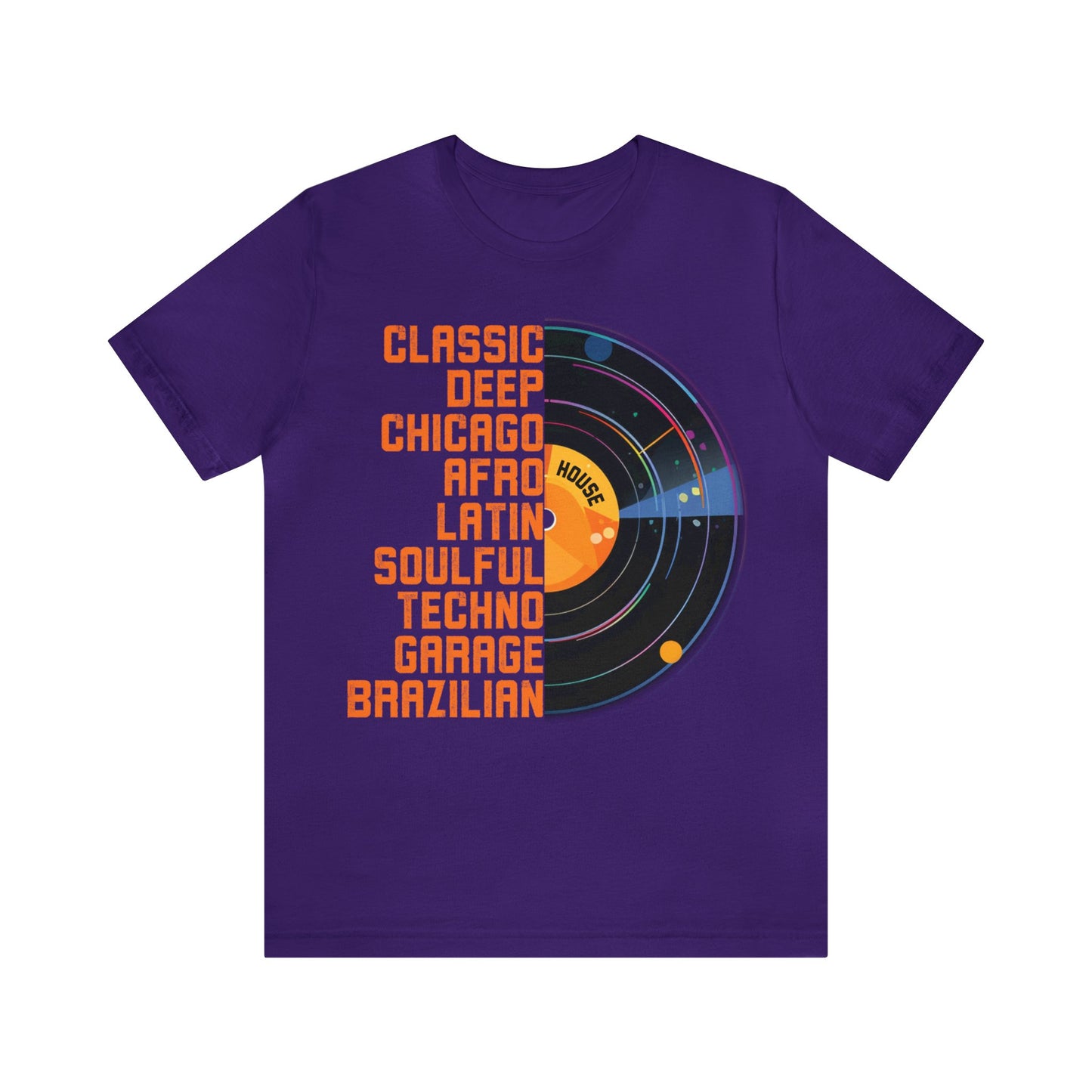 Graphic T-shirt, Tee, Chicago House, Dance Music, Disco, House Music, DJ, Vinyl, House Heads, EDM, Music Lovers Gift, Paradise Garage, Loft