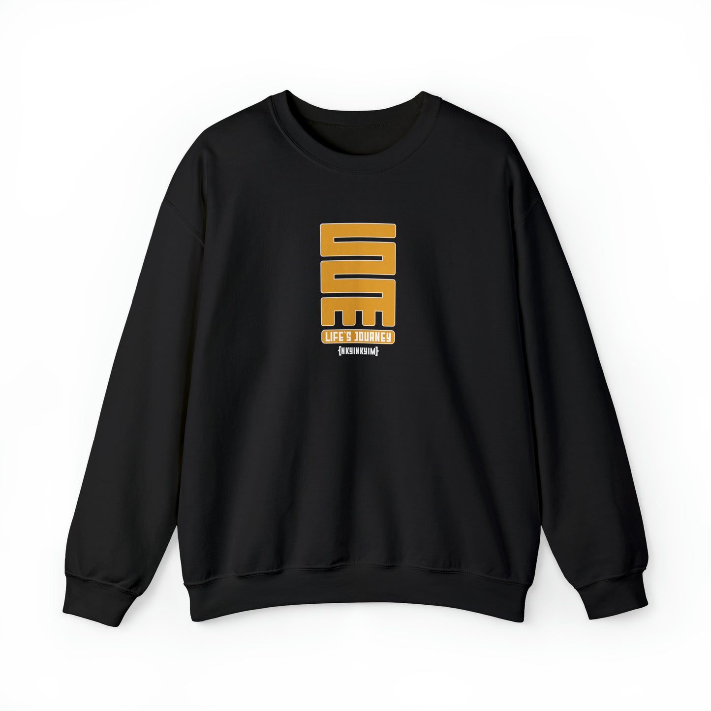 Unisex Sweatshirt Adinkra Symbol shirts with West African Ghanaian symbols, Afrocentric cotton blend shirts, History Matters, HBCU Campus