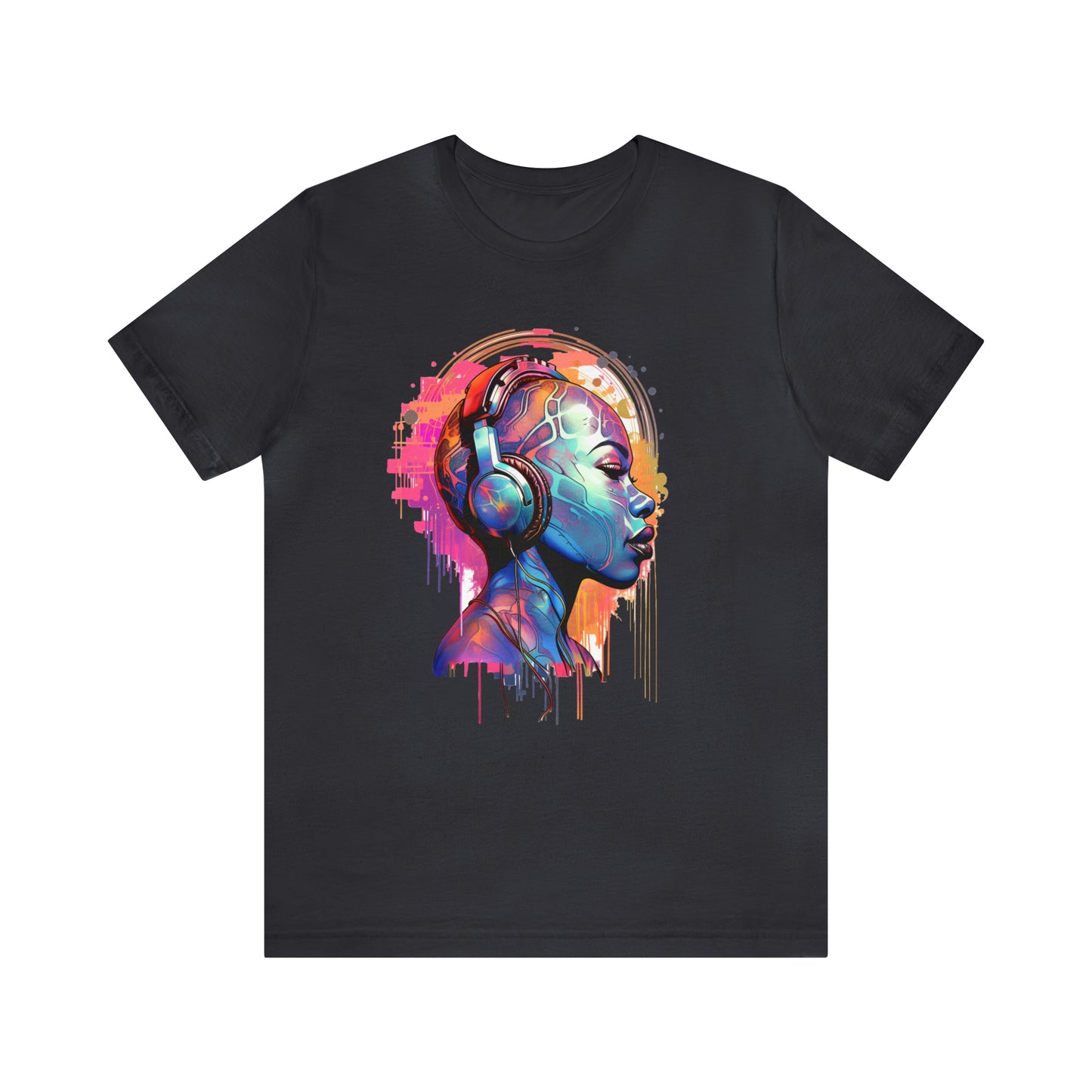 Unisex Cotton T-shirt, House Music Dance Music, Gift for Music Lovers