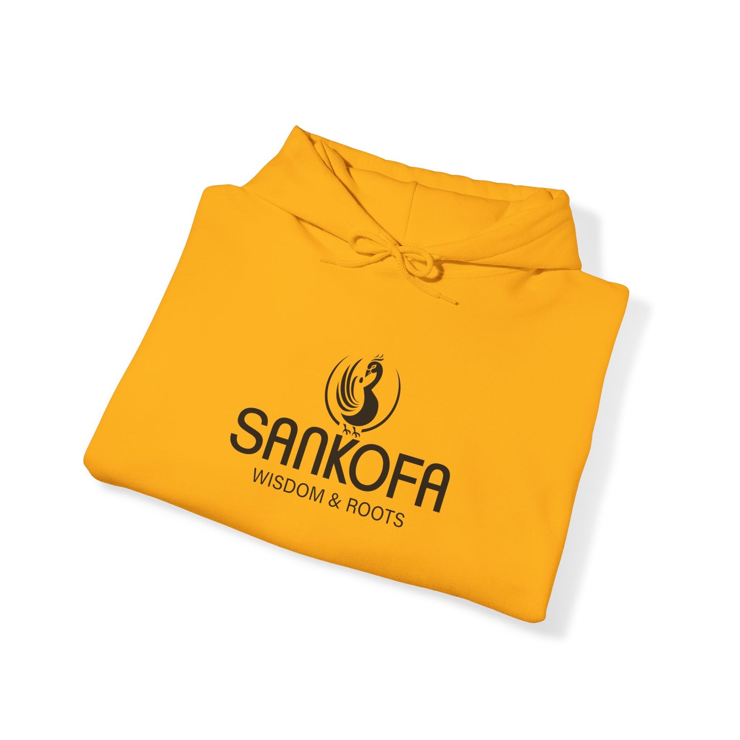 Adinkra Symbol Hoodie, Sankofa Symbol - Wisdom & Roots