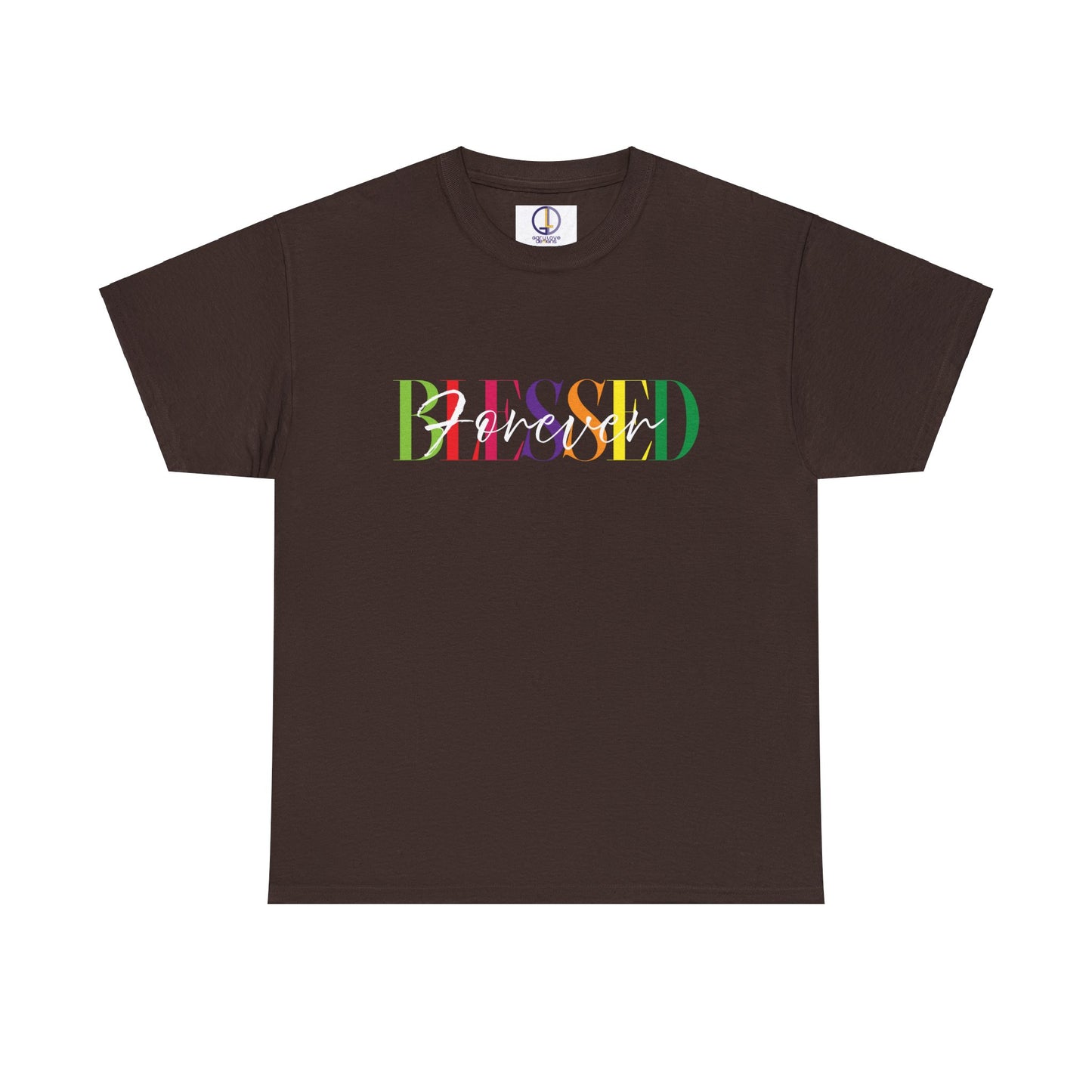 "Forever Blessed", Unisex 100% Cotton T-shirt, Spiritual T-shirt, Graphic Tee