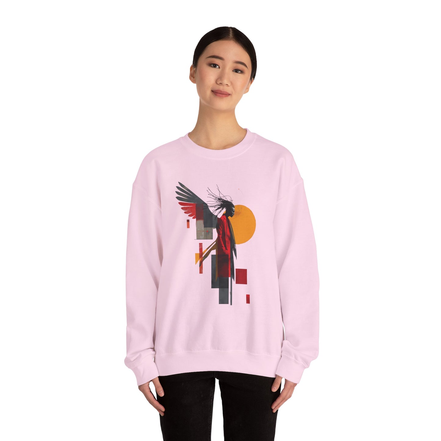 Urban Art Crewneck Sweatshirt - Unisex Stylish Comfort, Perfect for Everyday Wear, Gift for Art Lovers, Cozy Streetwear