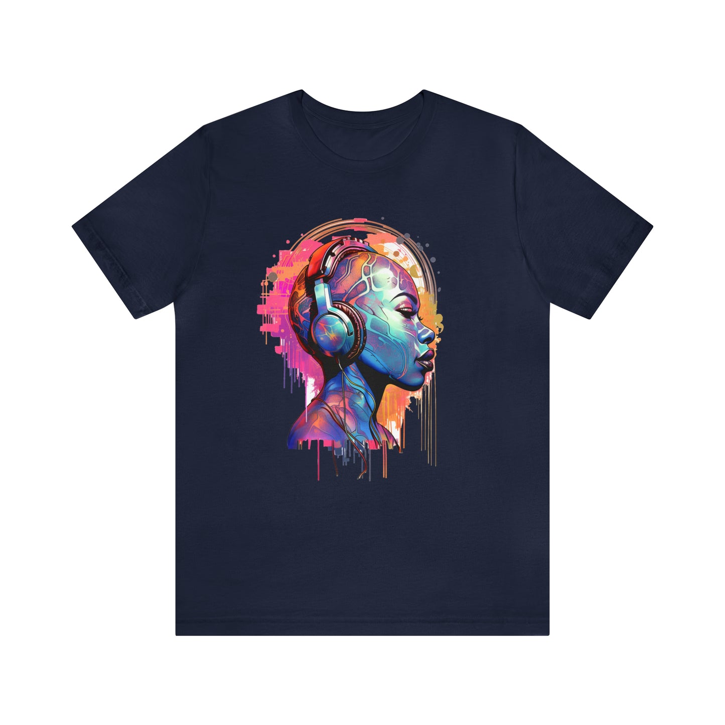 Unisex Cotton T-shirt, House Music Dance Music, Gift for Music Lovers