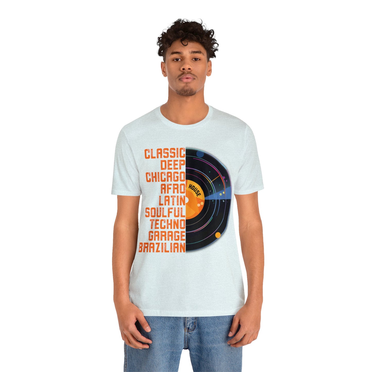 Graphic T-shirt, Tee, Chicago House, Dance Music, Disco, House Music, DJ, Vinyl, House Heads, EDM, Music Lovers Gift, Paradise Garage, Loft