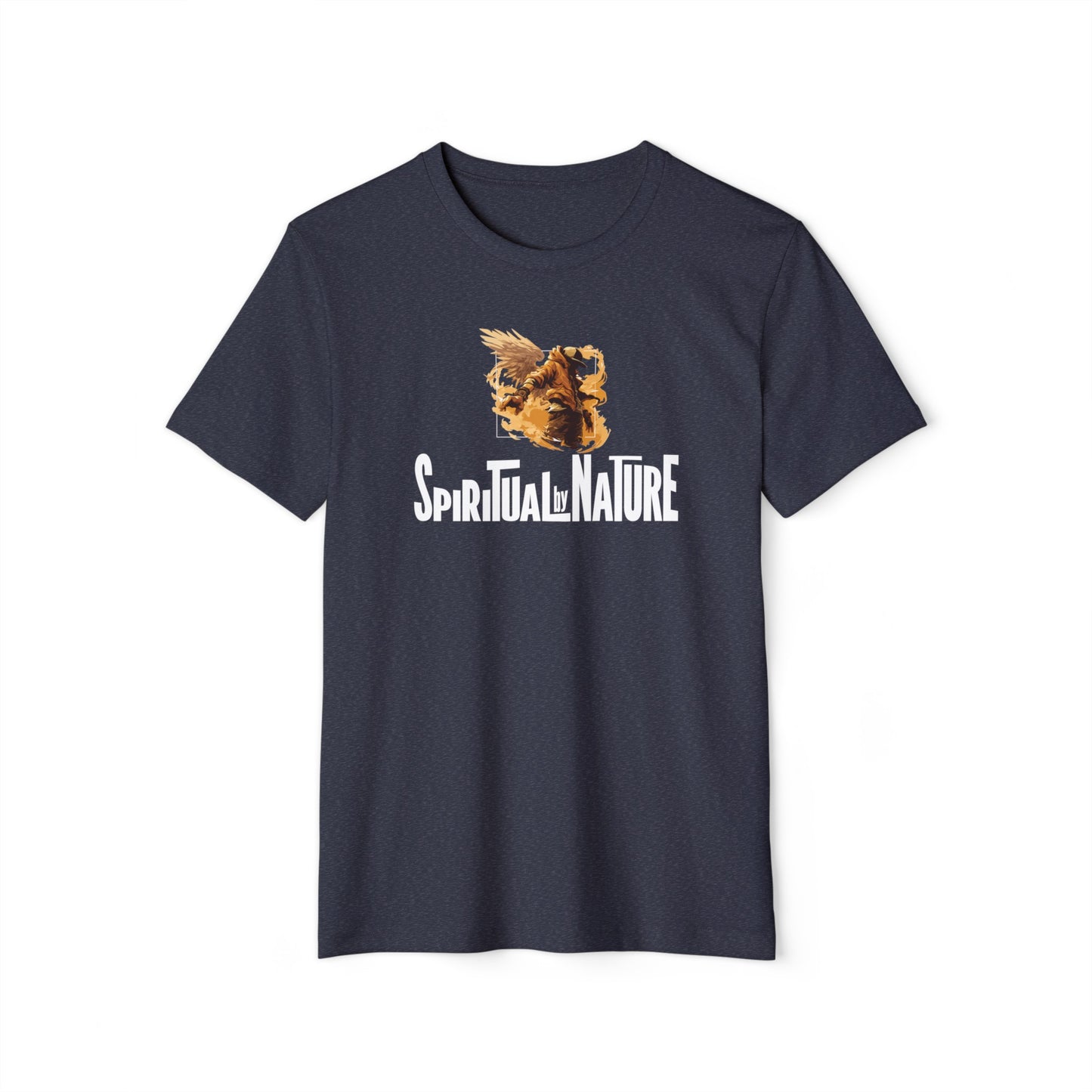 Spiritual by Nature Organic Collection T-shirt, Unisex Recycled Organic T-Shirt, Eco-Spiritual Organic Tee