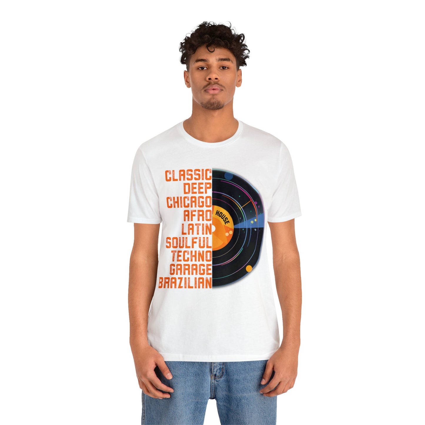 Graphic T-shirt, Tee, Chicago House, Dance Music, Disco, House Music, DJ, Vinyl, House Heads, EDM, Music Lovers Gift, Paradise Garage, Loft