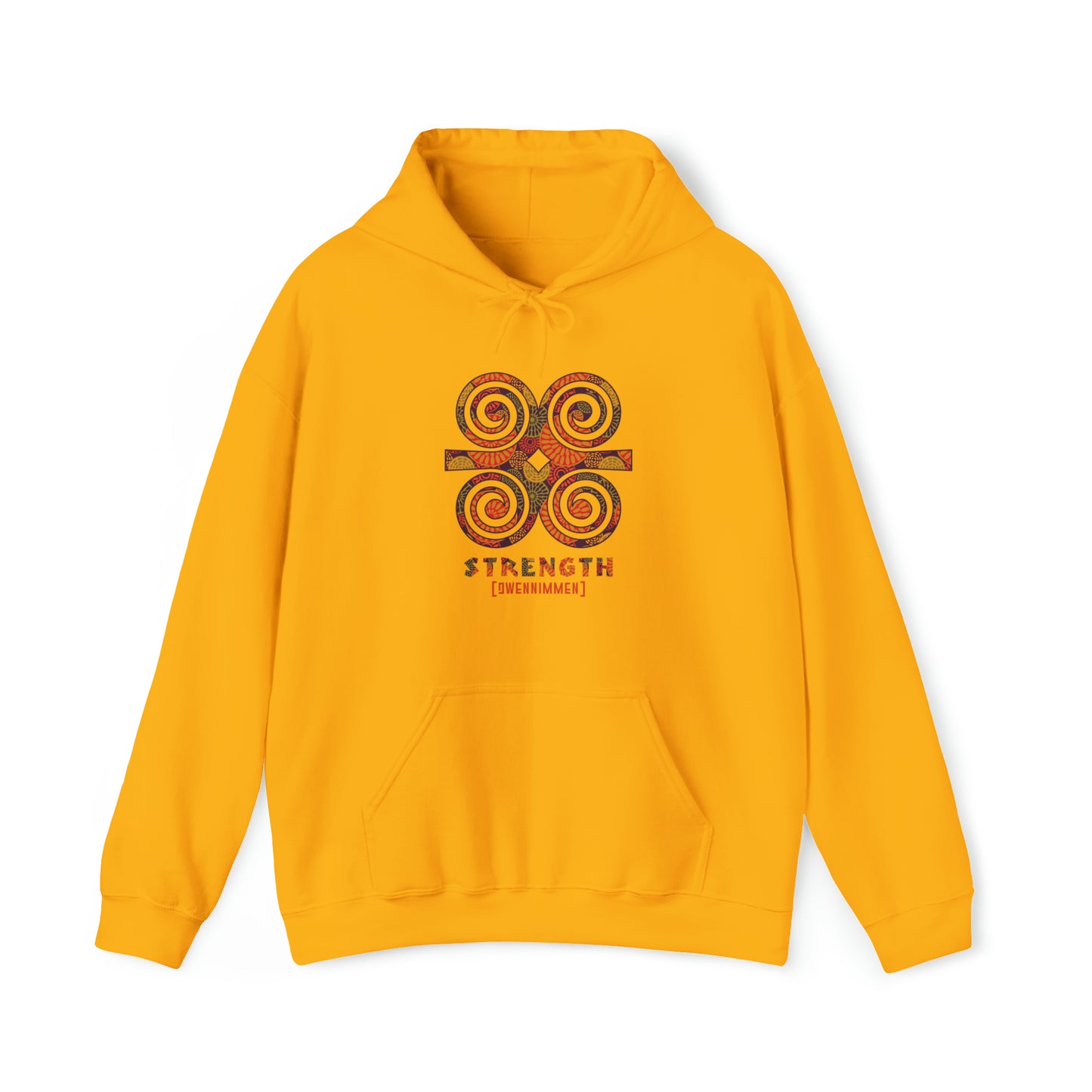 Unisex Hoodie Adinkra Dweninmmen Symbol, West African Ghanaian Symbol sweatshirts