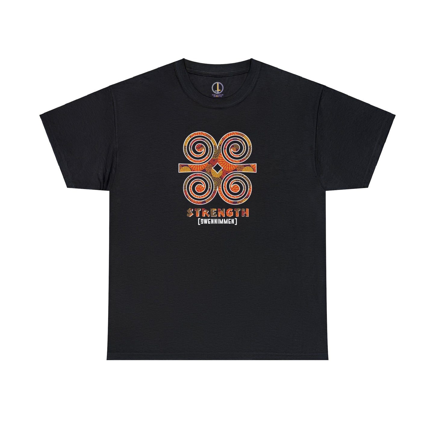 Adinkra Symbol Ghanaian Dweninmmen Symbol Cotton Gilden T-shirt