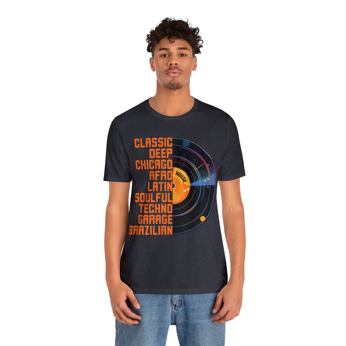 Graphic T-shirt, Tee, Chicago House, Dance Music, Disco, House Music, DJ, Vinyl, House Heads, EDM, Music Lovers Gift, Paradise Garage, Loft