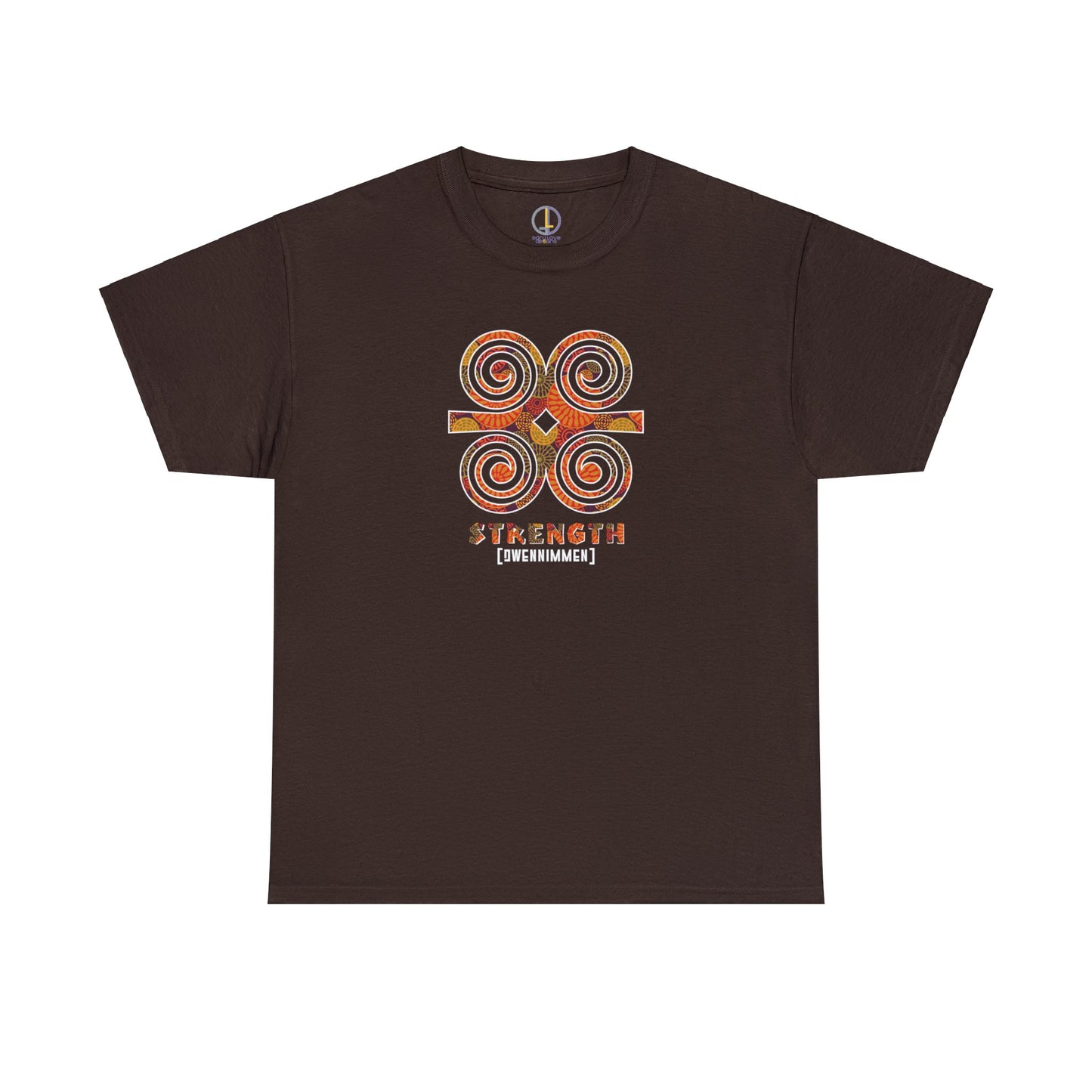 Adinkra Symbol Ghanaian Dweninmmen Symbol Cotton Gilden T-shirt