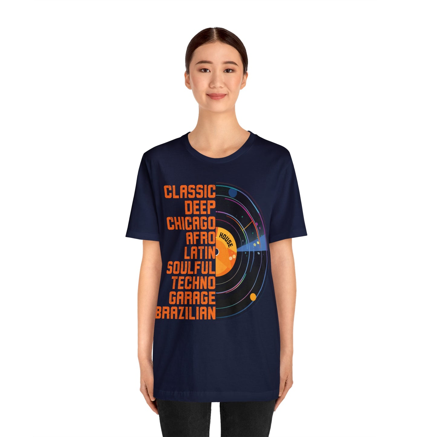 Graphic T-shirt, Tee, Chicago House, Dance Music, Disco, House Music, DJ, Vinyl, House Heads, EDM, Music Lovers Gift, Paradise Garage, Loft