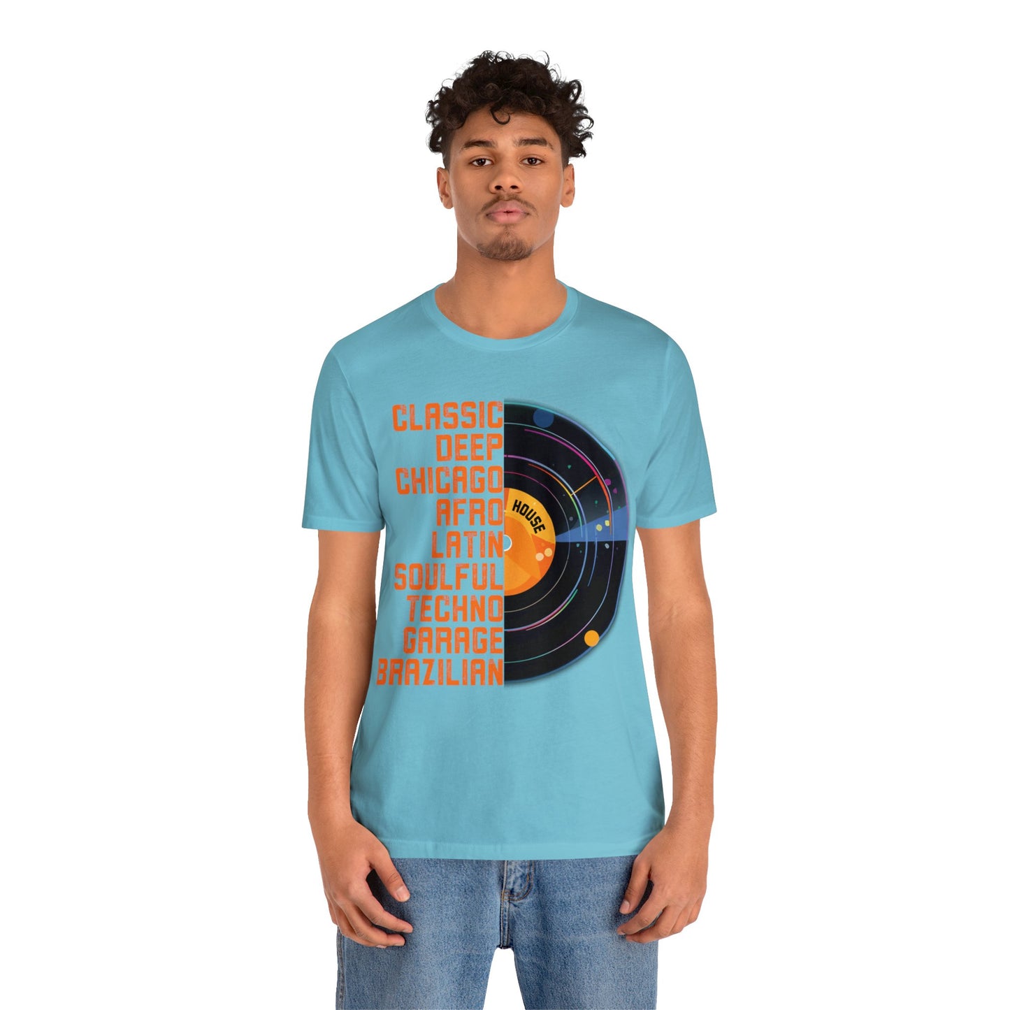 Graphic T-shirt, Tee, Chicago House, Dance Music, Disco, House Music, DJ, Vinyl, House Heads, EDM, Music Lovers Gift, Paradise Garage, Loft