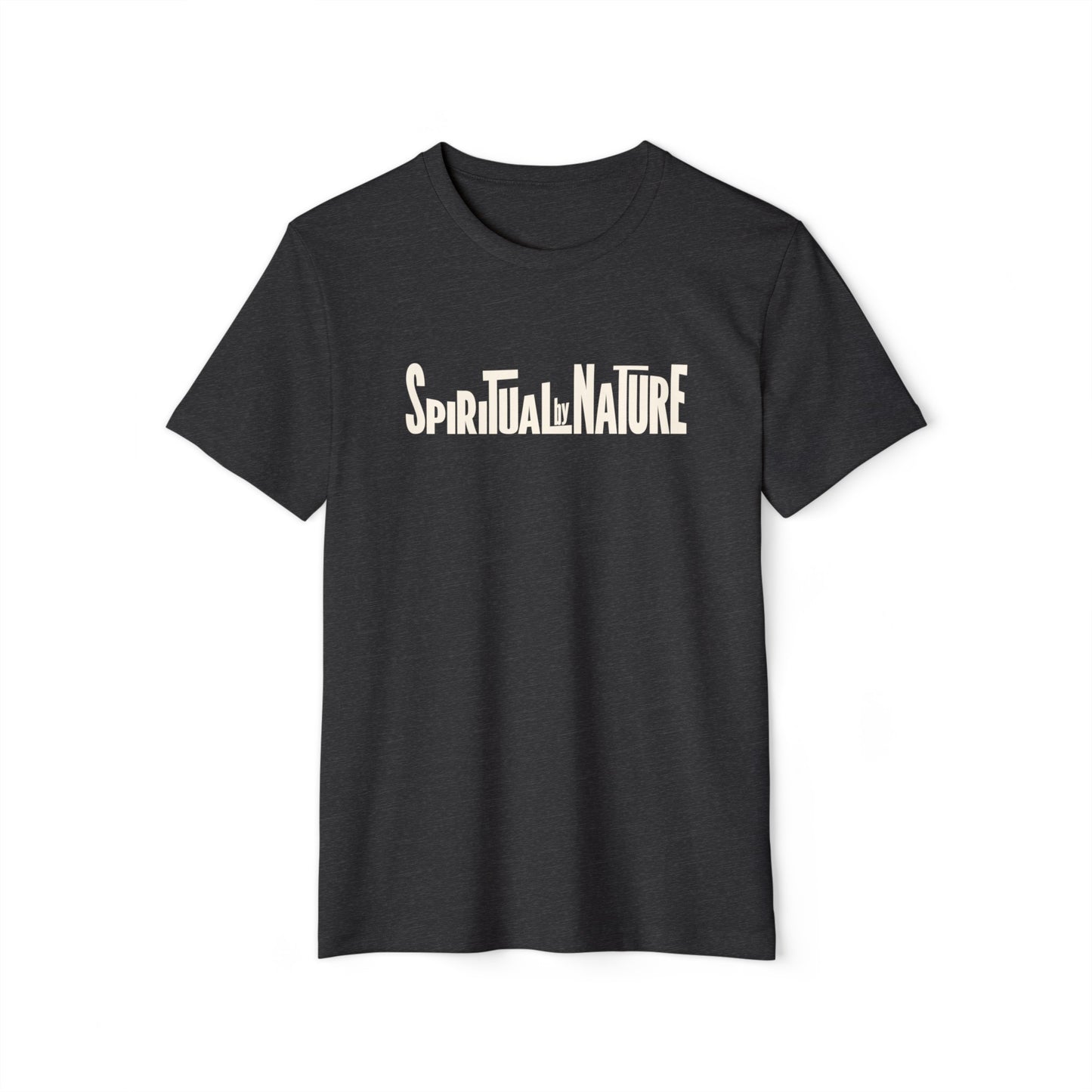 Spiritual by Nature Collection, Unisex Recycled Organic T-Shirt, Eco-Spiritual Organic Tee, Comfort and Style