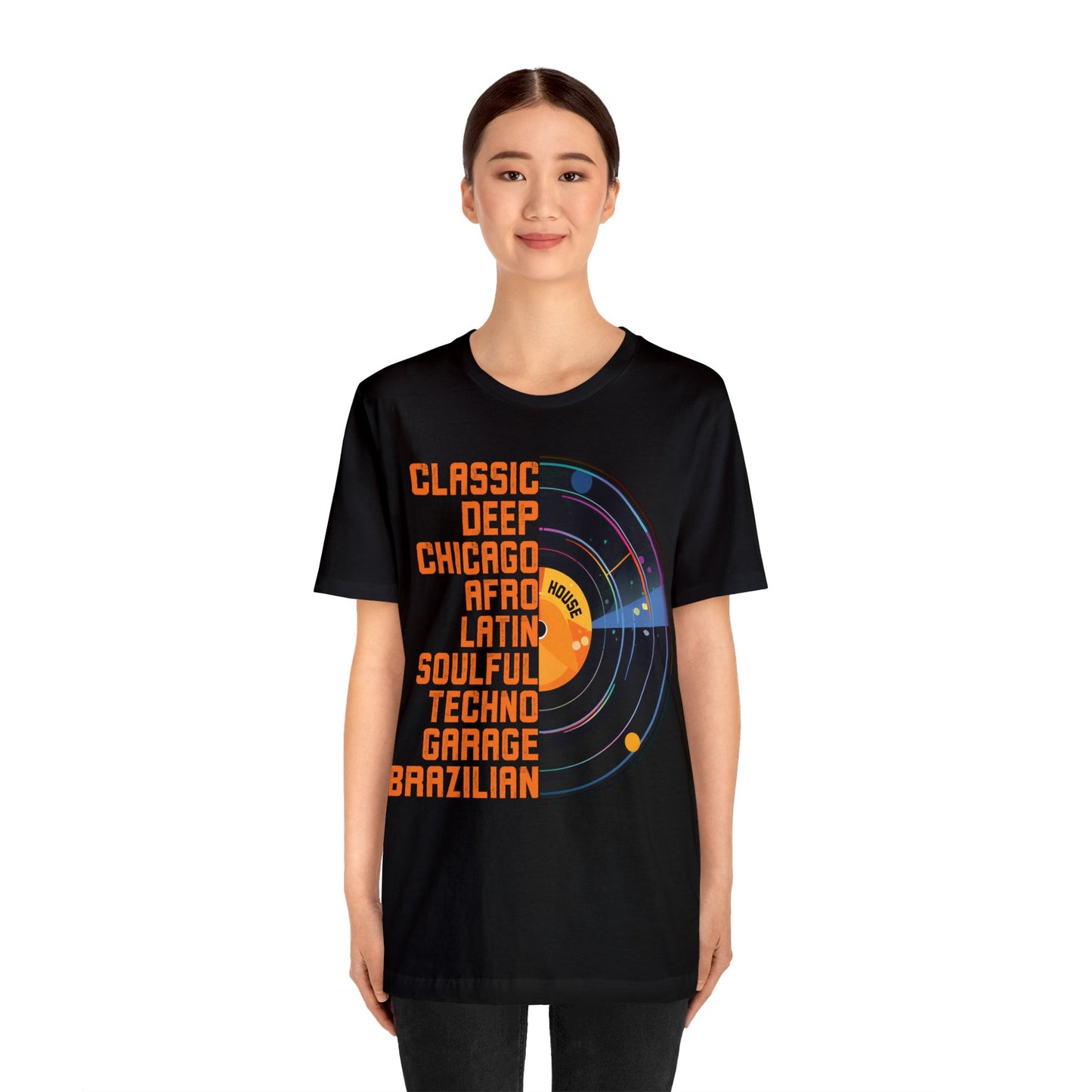 Graphic T-shirt, Tee, Chicago House, Dance Music, Disco, House Music, DJ, Vinyl, House Heads, EDM, Music Lovers Gift, Paradise Garage, Loft