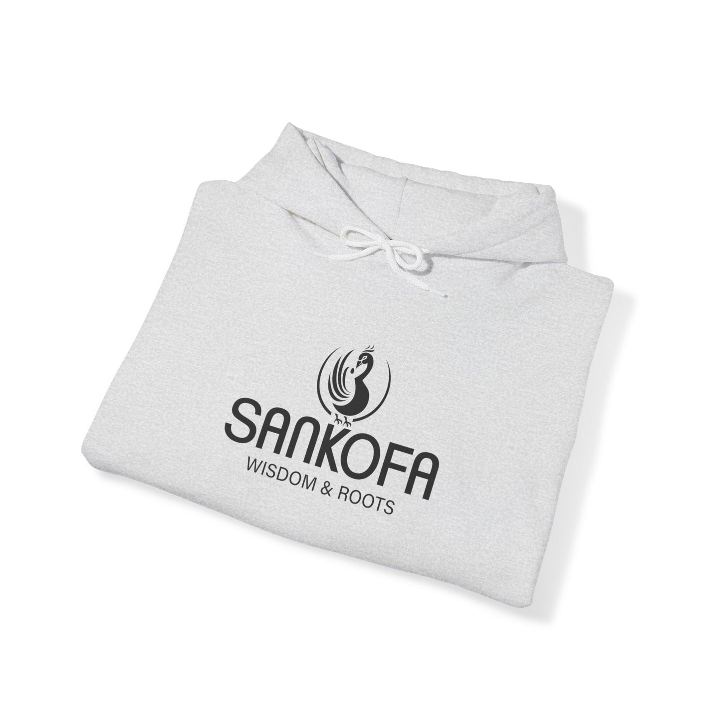 Adinkra Symbol Hoodie, Sankofa Symbol - Wisdom & Roots