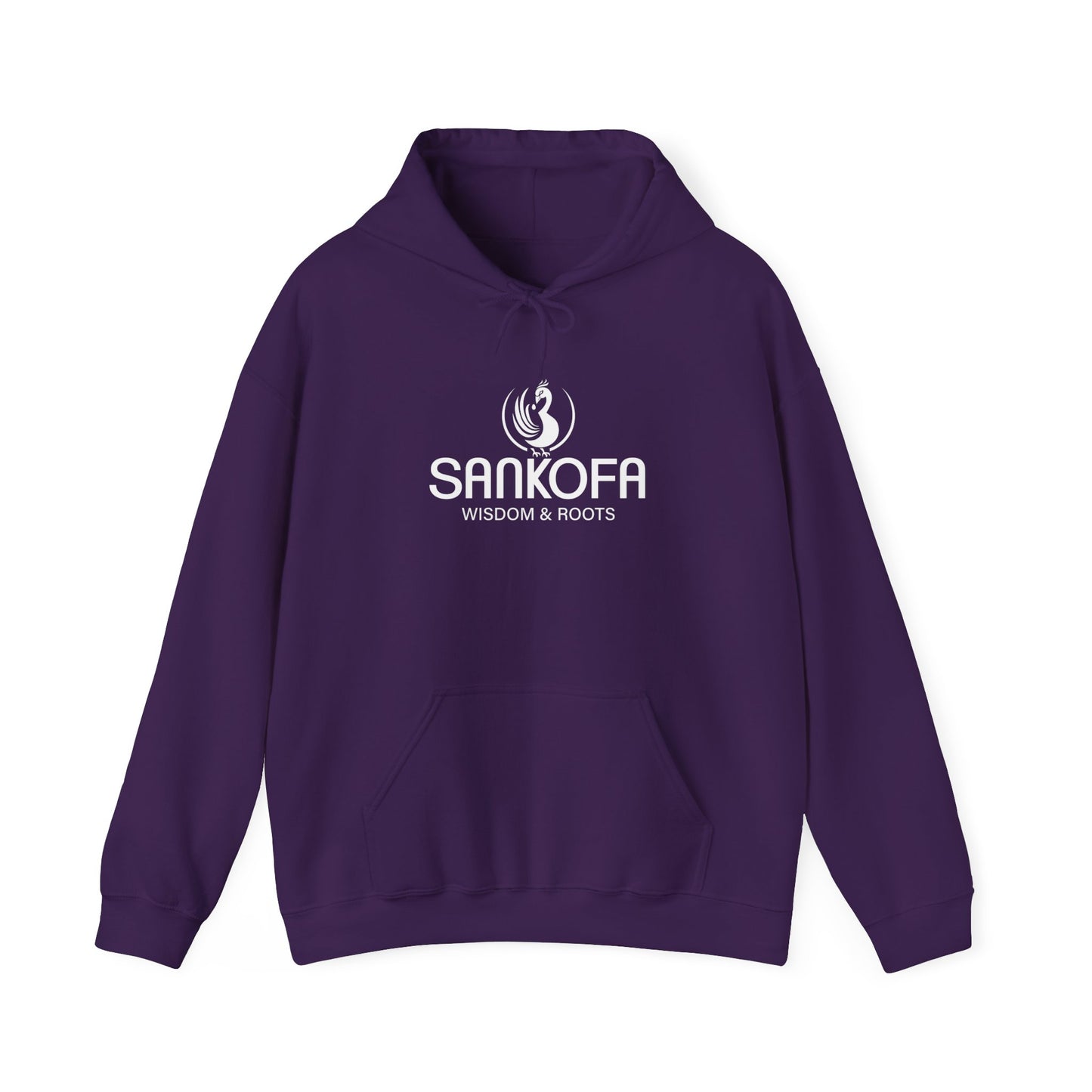 Adinkra Symbol Hoodie, Sankofa Symbol - Wisdom & Roots