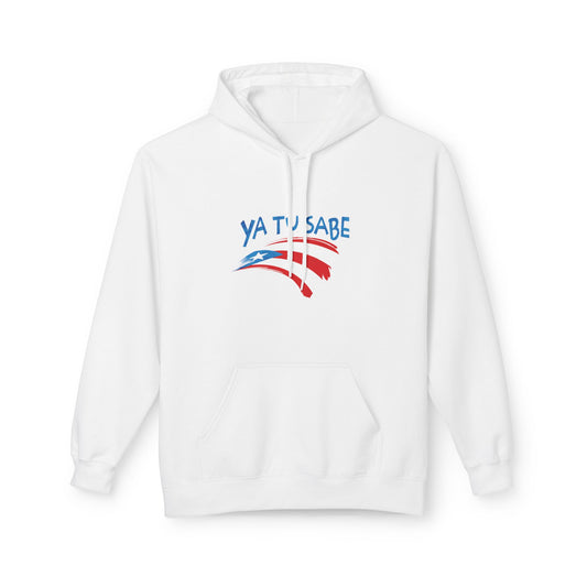 Puerto Rican Pride Unisex Fleece Hoodie Sweatshirt, Ya Tu Sabe, Boriqua Pride, Back to School Sweater, Poly Cotton Hooded Sweatshirt
