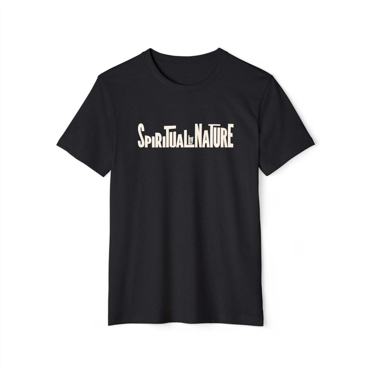 Spiritual by Nature Collection, Unisex Recycled Organic T-Shirt, Eco-Spiritual Organic Tee, Comfort and Style