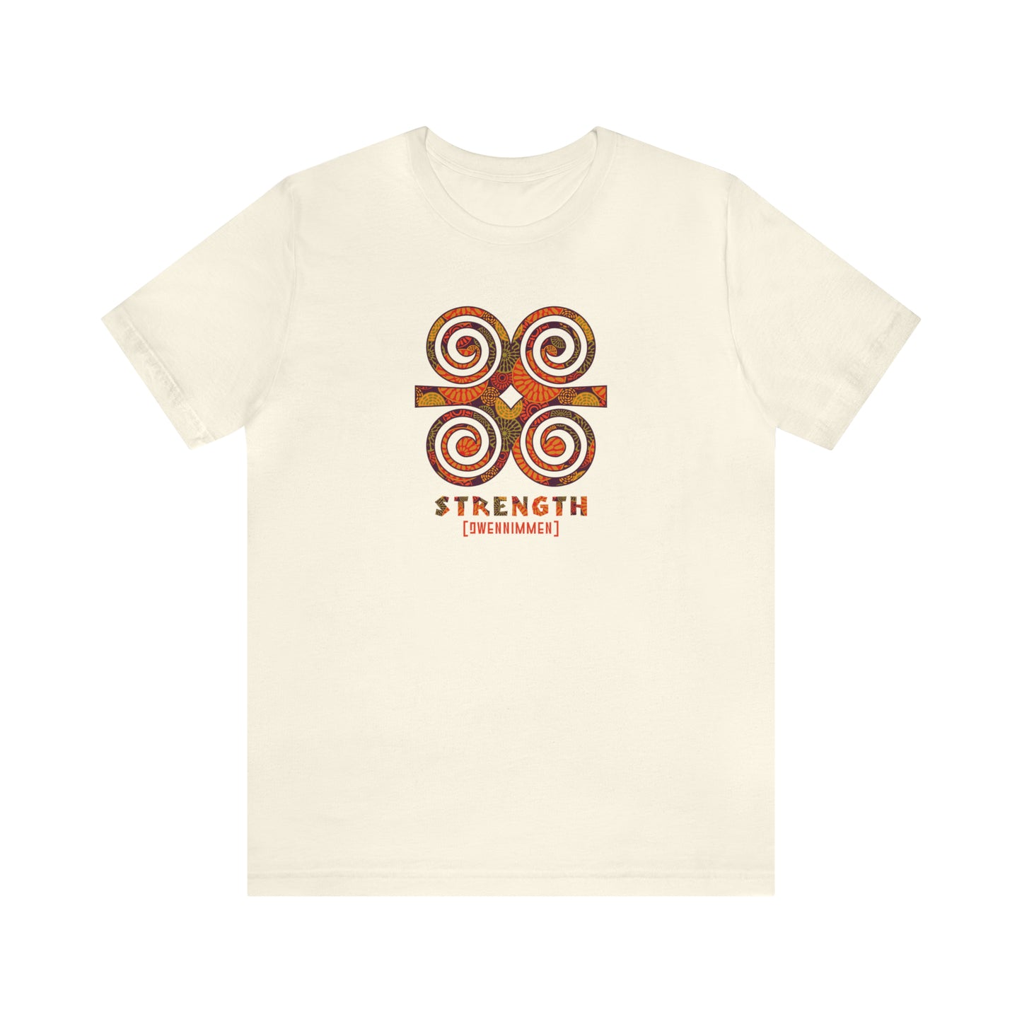 Adinkra Symbol Ghanaian Dweninmmen Symbol Cotton T-shirt