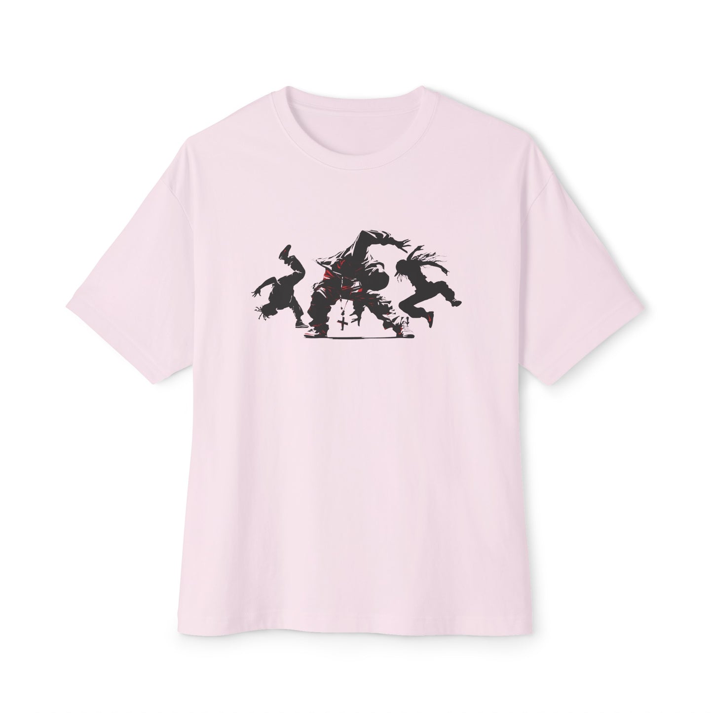 Break Dancers, Unisex Oversized Boxy Tee in 6 Colors