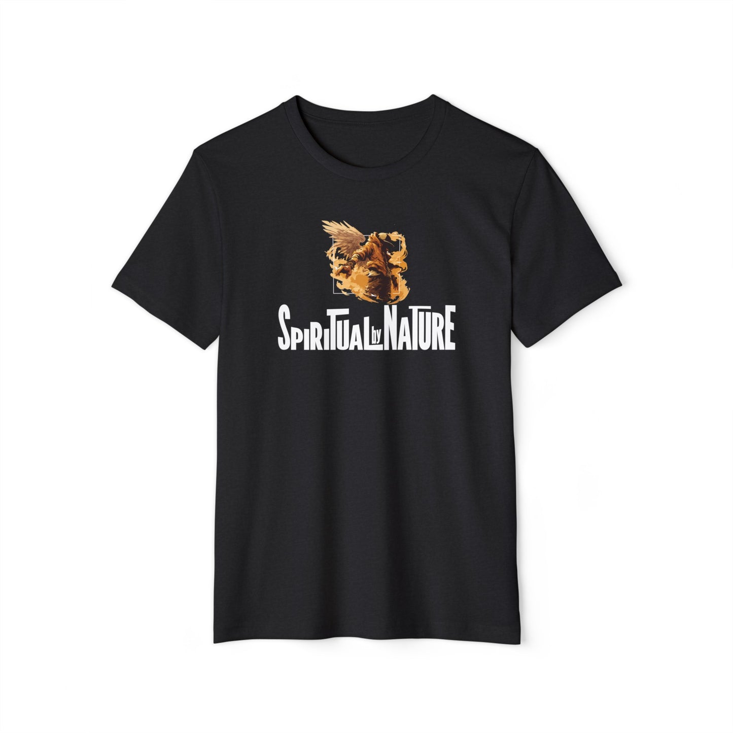 Spiritual by Nature Organic Collection T-shirt, Unisex Recycled Organic T-Shirt, Eco-Spiritual Organic Tee