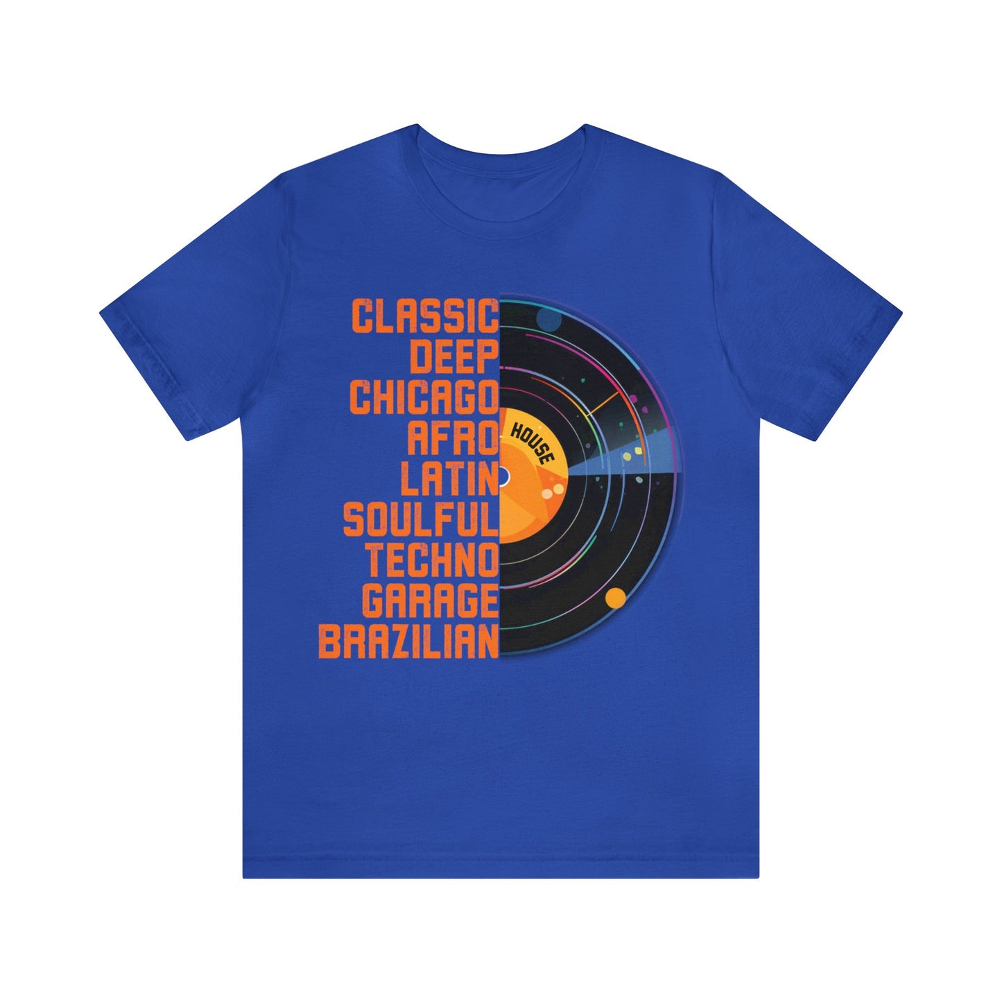 Graphic T-shirt, Tee, Chicago House, Dance Music, Disco, House Music, DJ, Vinyl, House Heads, EDM, Music Lovers Gift, Paradise Garage, Loft