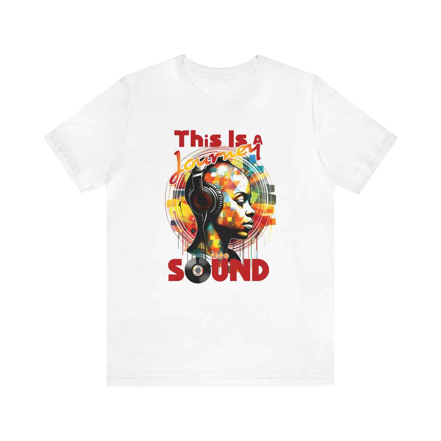 Unisex CottonT-shirt, 100% Cotton Tee, House Music, Dance Music, Gift for Music Lover