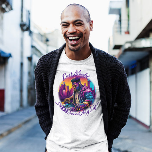 Unisex Cotton T-shirt, House Music Dance Music, Gift for Music Lovers