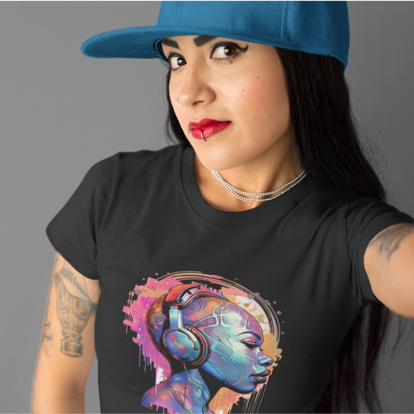 Unisex Cotton T-shirt, House Music Dance Music, Gift for Music Lovers