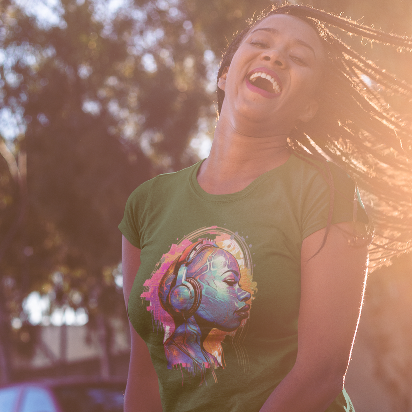 Unisex Cotton T-shirt, House Music Dance Music, Gift for Music Lovers