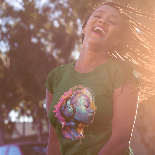 Unisex Cotton T-shirt, House Music Dance Music, Gift for Music Lovers