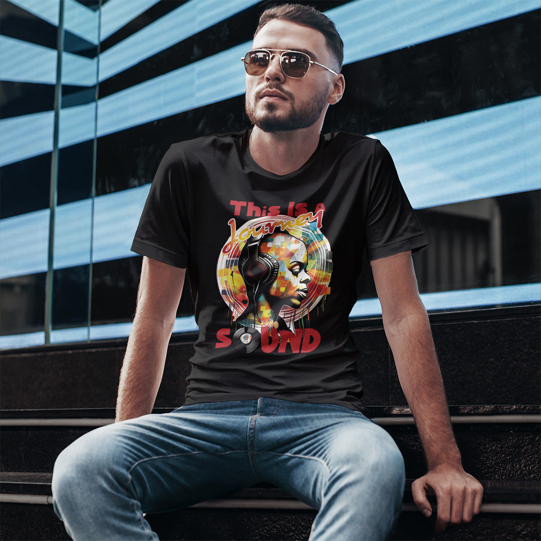 Unisex CottonT-shirt, 100% Cotton Tee, House Music, Dance Music, Gift for Music Lover