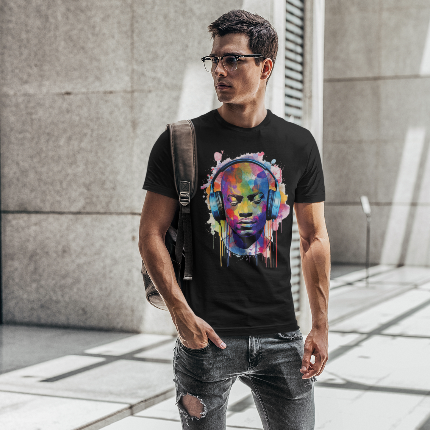 Graphic Unisex Hoodie with House, Dance Music Design, Music Lovers Gift